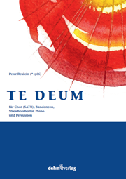 Dehm Verlag Chorbuch Messe Te Deum