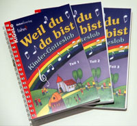 Musikerausgabe in 3 Bänden mit Spiralbindung